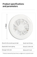 Ventilador de teto com controle remoto e economia de energia, lâmpada LED 85-265V para sala de estar e quarto, silencioso na parte inferior, base E27, 2 em 1.